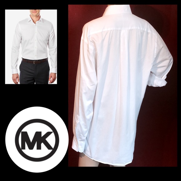 MICHAEL KORS Long Sleeve Cotton Button Down Collar - Picture 4 of 8